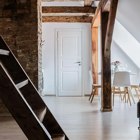 Apartment Charming Loft With Historic Beams, Sleeps 6 Riga
